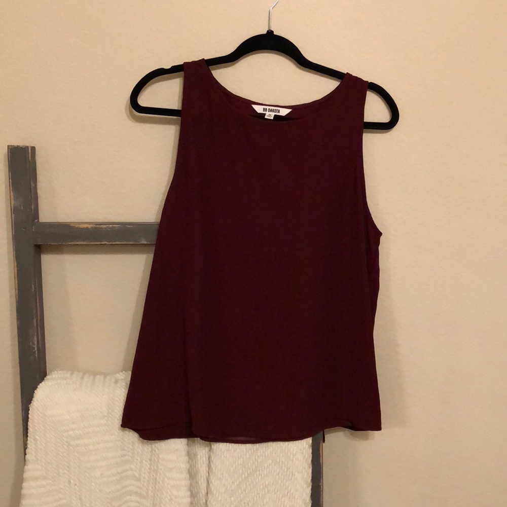Maroon blouse